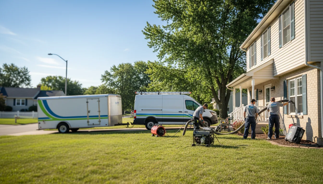 Flooded Basement Restoration And Cleanup With Repair in Berryton, KS near me